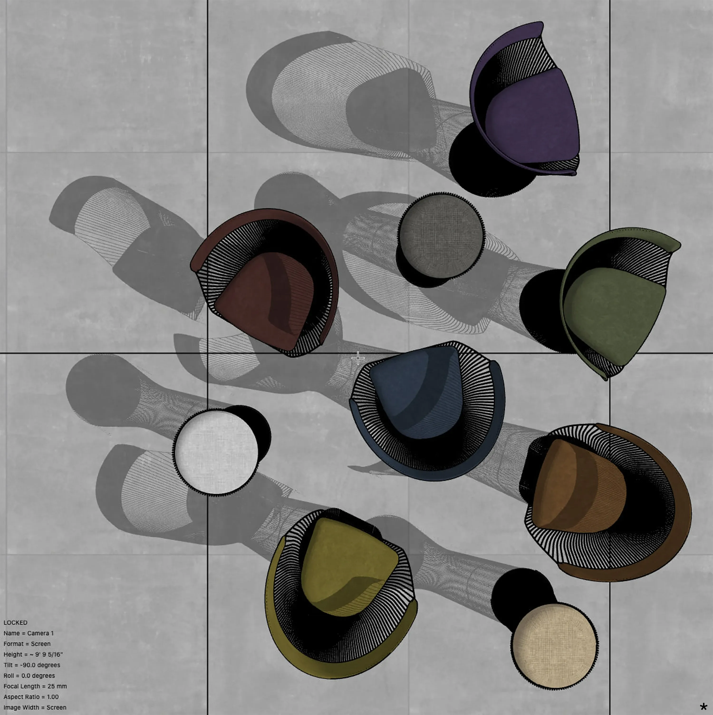 Knoll Chair Editorial Set