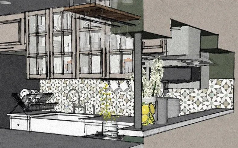 Spa Kitchen Cutout Final Rendering Color