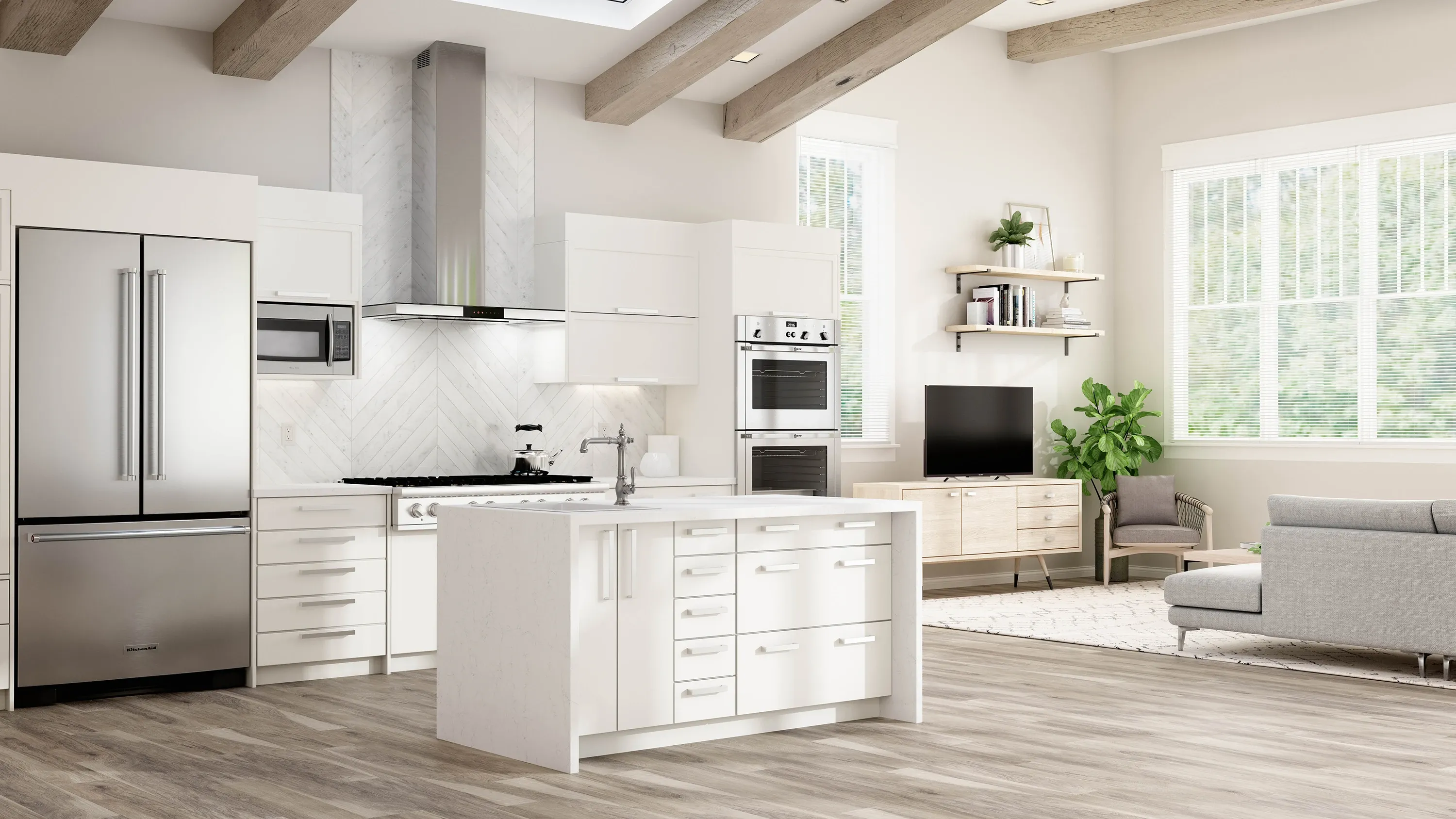 White Kitchen 2
