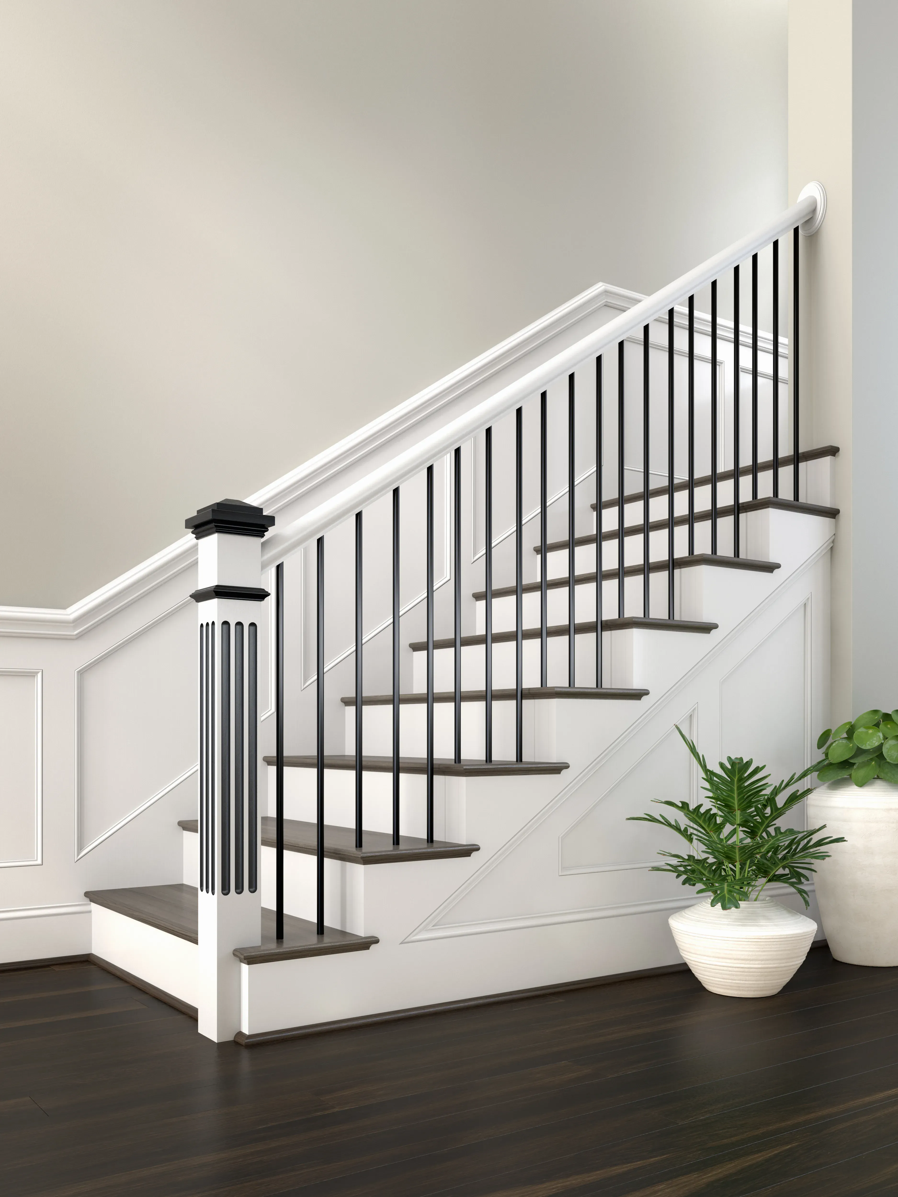 White Stairs